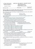 Đề thi Giữa kì 1 Lịch sử 10 năm 2024-2025 trường THPT Dĩ An (Bình Dương)